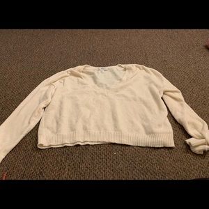 Cropped sweater